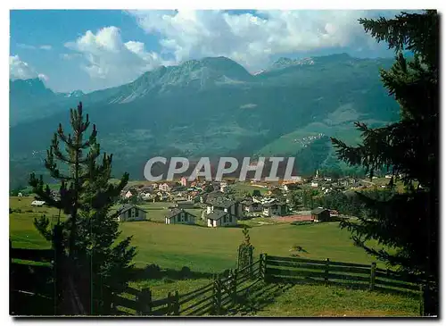 Cartes postales moderne Lantsch Lenz Graubunden Blick gegen Piz Forbesch Piz Toissa und Piz Curver