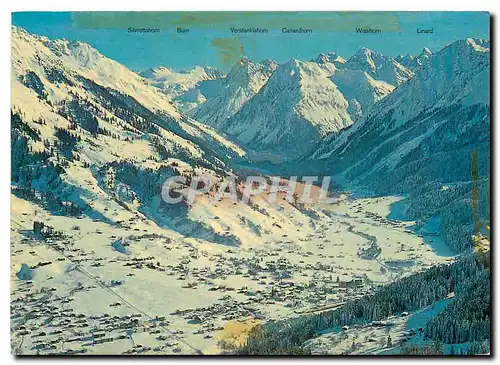 Cartes postales moderne Klosters gegen Aeuja