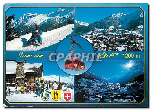 Cartes postales moderne Gruss aus Klosters