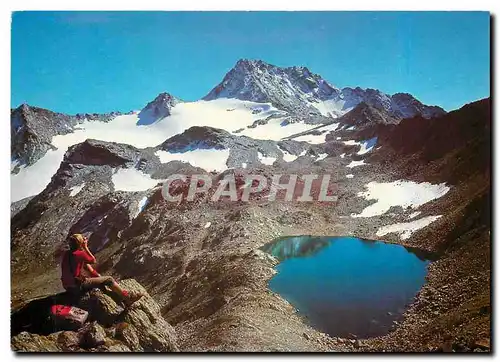 Cartes postales moderne Jorisee mit Fluela Wisshorn
