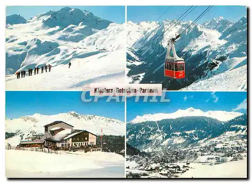 Cartes postales moderne Klosters Gotschna Parsenn