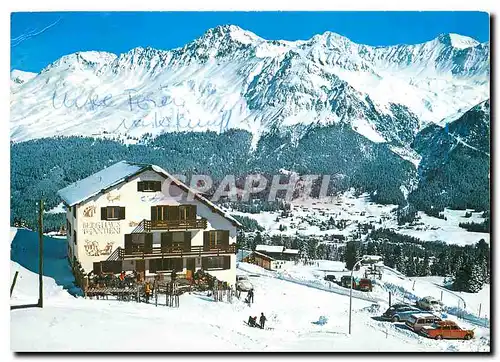 Moderne Karte Lenzerheide Berghaus Tgantieni