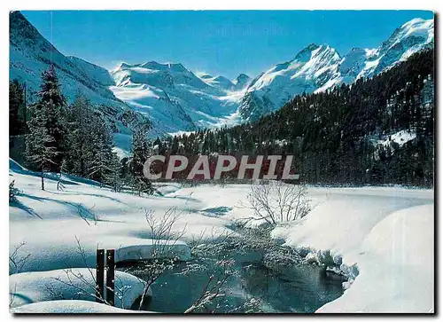 Cartes postales moderne Wintermogen bei Morteratsch