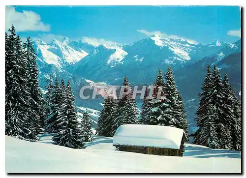 Cartes postales moderne Winterfrieden bei Pany