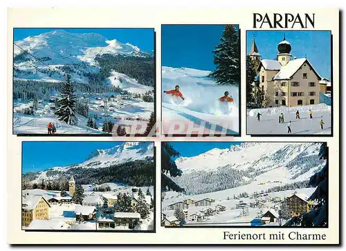 Cartes postales moderne Parpan Ferienort mit Charme
