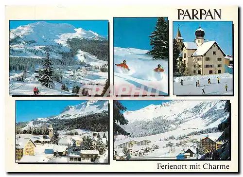 Cartes postales moderne Parpan Ferienort mit Charme