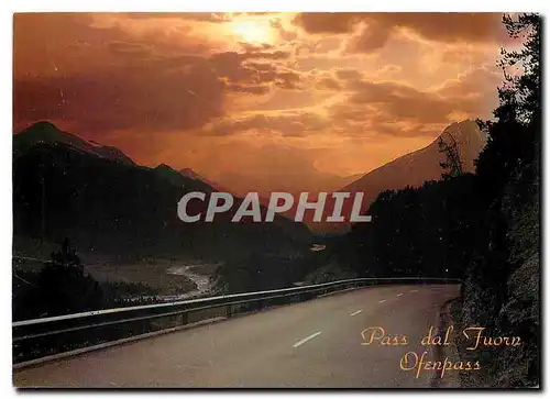 Cartes postales moderne Pass dal Fuorn Ofenpass