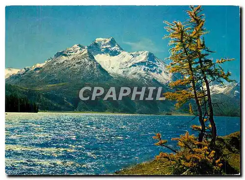 Cartes postales moderne Silsersee mit Piz la Margna