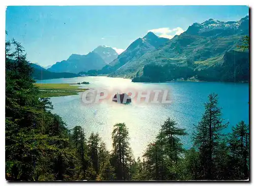 Cartes postales moderne Sommertag uber dern Silsersee