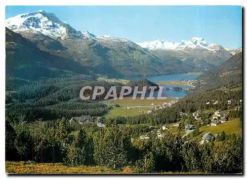 Cartes postales moderne Suvretta mit Champfer Silvaplana
