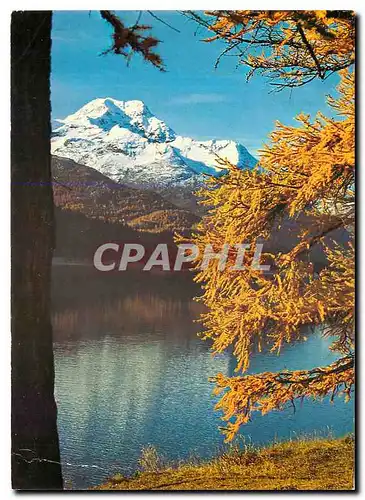 Cartes postales moderne Herbst im Oberengadin
