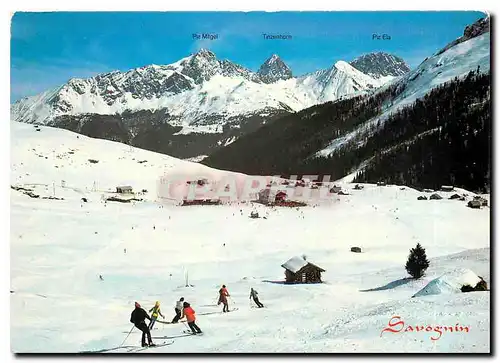 Cartes postales moderne Savognin