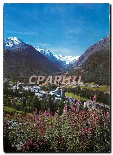 Cartes postales moderne Pontresina mit Rosegtal