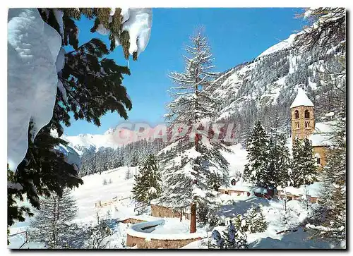 Cartes postales moderne Kirche Santa Maria in Pontresina