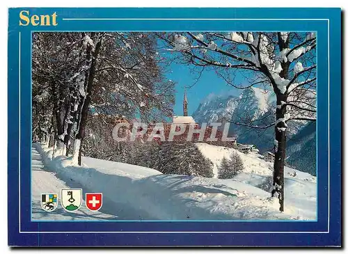Cartes postales moderne Sent Switzerland