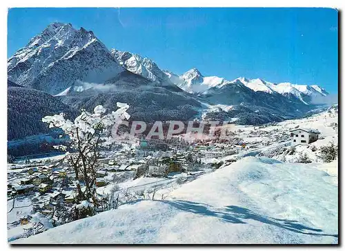 Moderne Karte Scuol mit Pisocgruppe