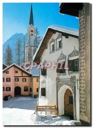 Cartes postales moderne Dorfpartie Scuol