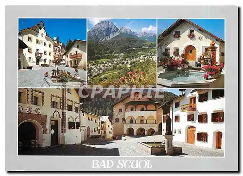 Cartes postales moderne Bad Scuol