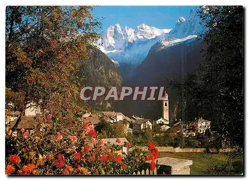Cartes postales moderne Soglio mit Sciora Gruppe
