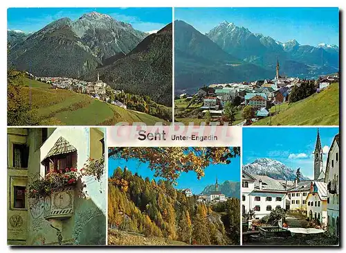 Cartes postales moderne Sent Unter Engadin