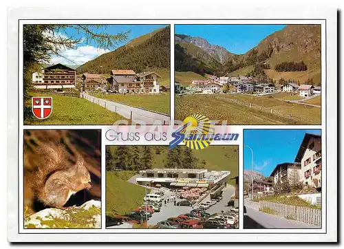Cartes postales moderne Gruss aus Samnaun