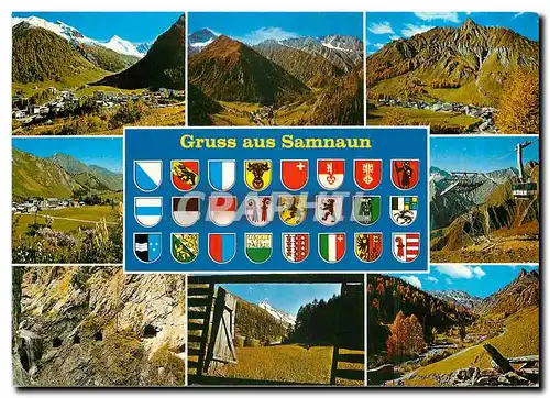 Cartes postales moderne Gruss aus Samnaun