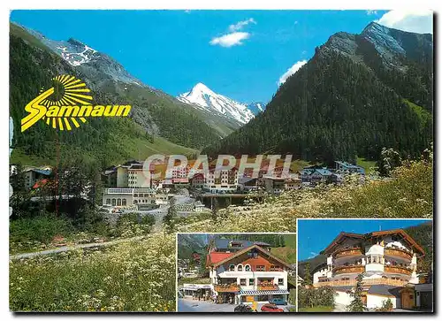 Cartes postales moderne Samnaun 1850 m mit Muttler