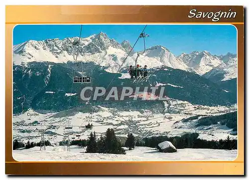 Cartes postales moderne Savognin
