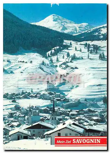 Cartes postales moderne Mein Ziel Savognin