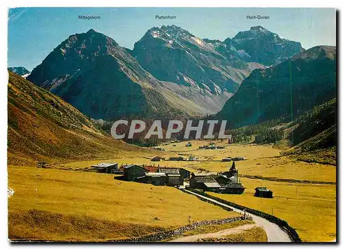 Cartes postales moderne Sertig Dorfli bei Davos