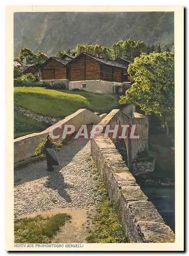 Cartes postales moderne Motiv aus Promontogno Bergelli