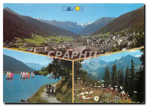 Cartes postales moderne Davos