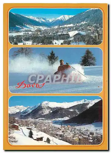 Cartes postales moderne Davos