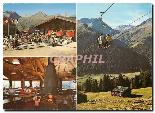 Cartes postales moderne Bergbahnen Rinerhorn Davos Glaris
