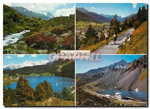Cartes postales moderne Davos Fluela