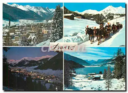 Cartes postales moderne Davos