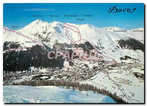 Cartes postales moderne Davos