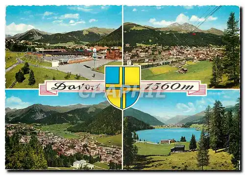 Cartes postales moderne Davos 1560m