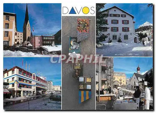 Cartes postales moderne Davos