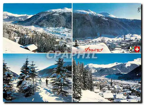 Cartes postales moderne Davos