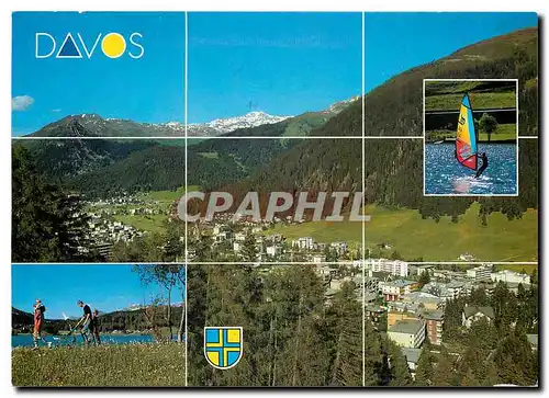 Cartes postales moderne Davos
