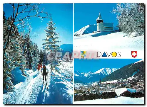 Cartes postales moderne Davos