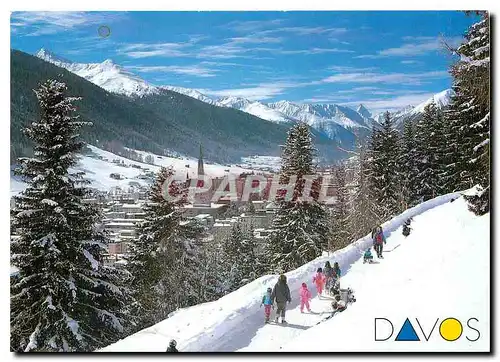 Cartes postales moderne Davos