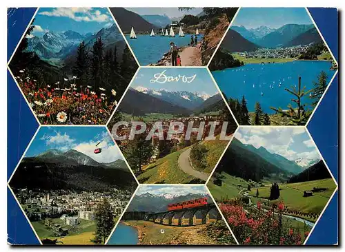 Cartes postales moderne Davos