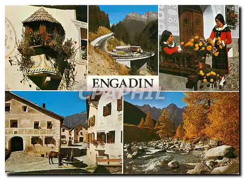 Cartes postales moderne Engadin