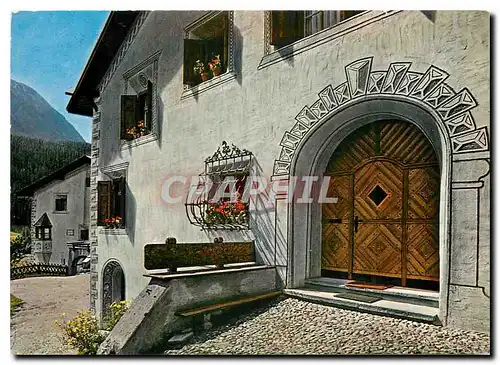 Cartes postales moderne Engadiner Haus