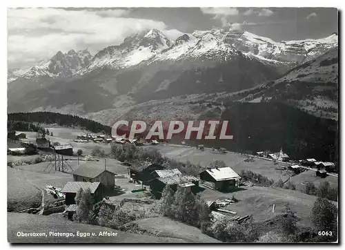 Cartes postales moderne Obersaxen Platenga Egga u Affeier