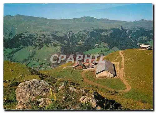 Moderne Karte Ochsenalp am Wanderweg Arosa