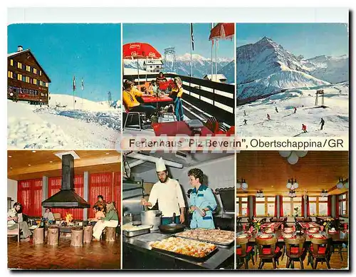 Cartes postales moderne Ferienhaus Piz Beverin Obertschappina