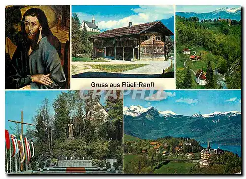 Cartes postales moderne Gruss aus Flueli Ranft